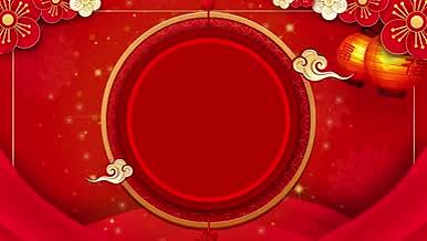 红色粒子中国风汉字喜庆春节倒计时AE模板视频的预览图